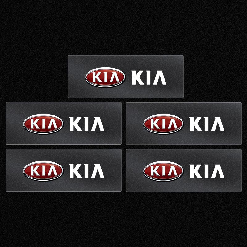 2/5/10Pcs Car Interior Random Stickers Car Steering Wheel Emblem Styling For KIA Ceed Sportage Rio K5 k6 K7 K8 Optima Cerato Proceed Venga
