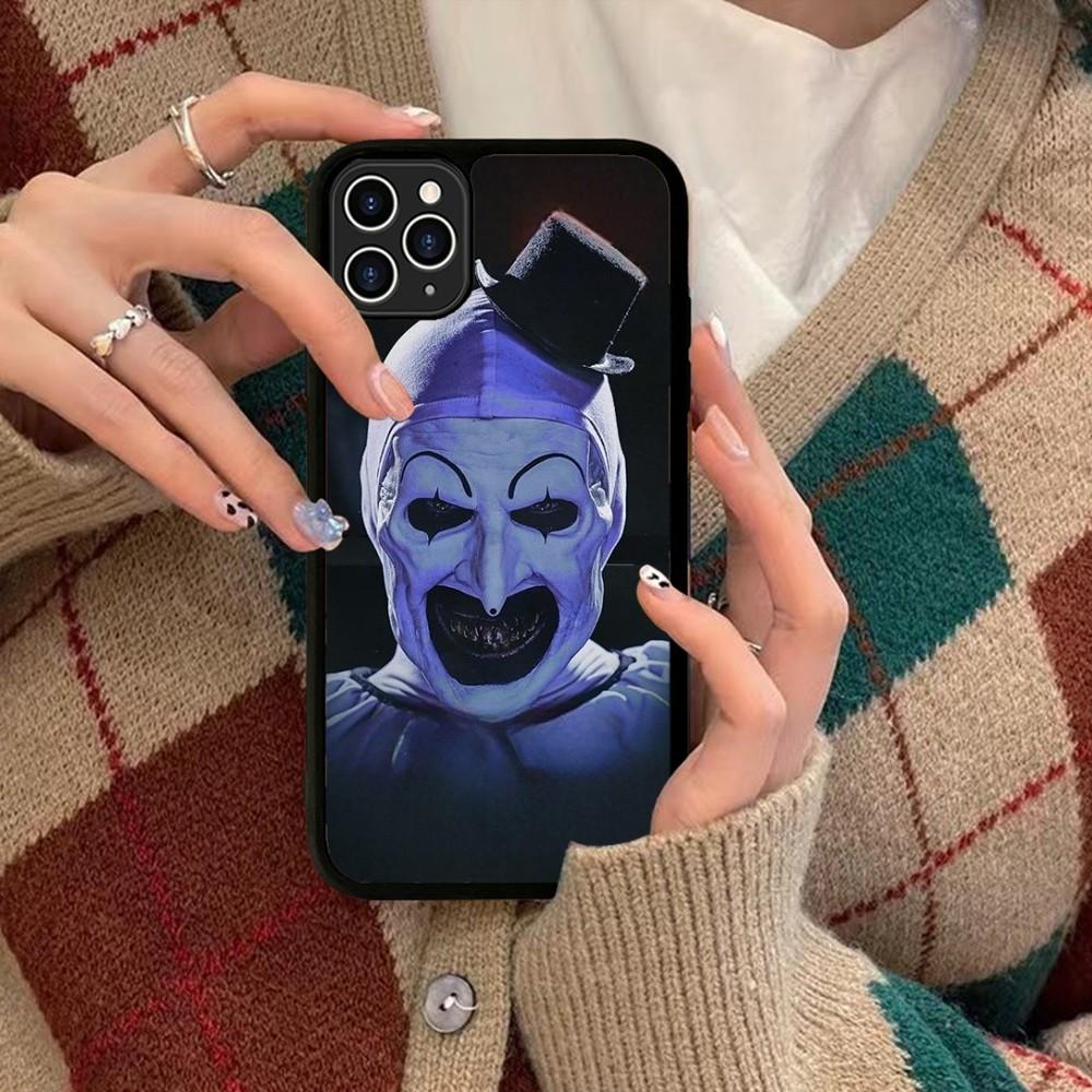 Horror Movie Terrifier Phone Case Silicone PC+TPU For For IPhone 11 12 13 14 15 16 Plus Pro Max Cover