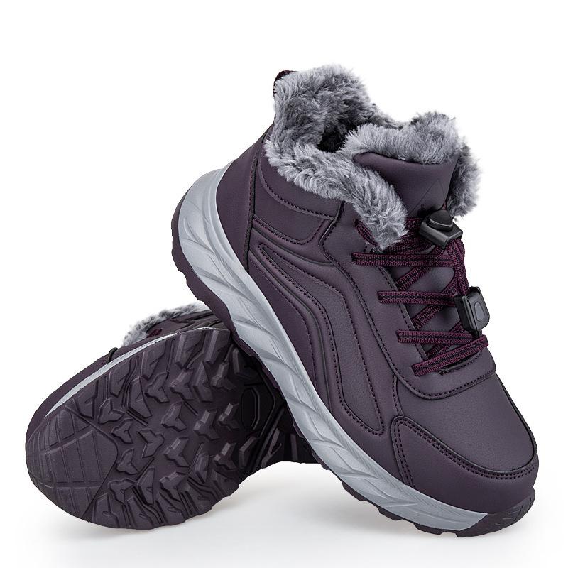 

Мамины туфли, спортивная обувь, бархат с кожаной поверхностью, зимняя обувь для ходьбы, папины утепленные туфли для пожилых, теплые хлопковые туфли, отличная цена 36