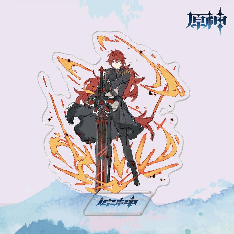 Spiel Modell Impact Acryl Cosplay Charakter Stand Acryl Figur Stand bemalt Schreibtisch Dekor Ornament Geschenk