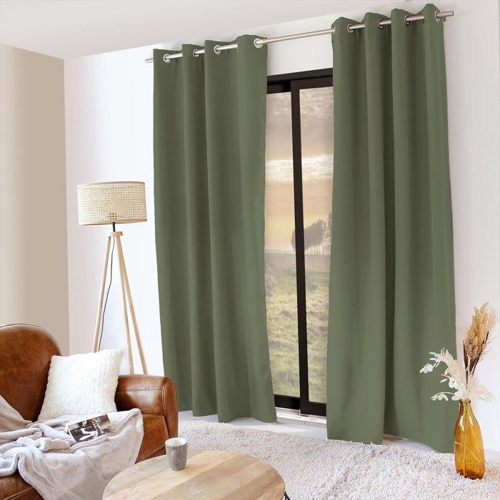 1 Thermal Curtain 135 X 240 Cm Glacier Green