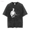 Mark Sandman Men T Shirt Black All Sizes S To 345Xl Q334 Long or Short Sleeves Vintage Washed Homme Designer Clothes Stretched