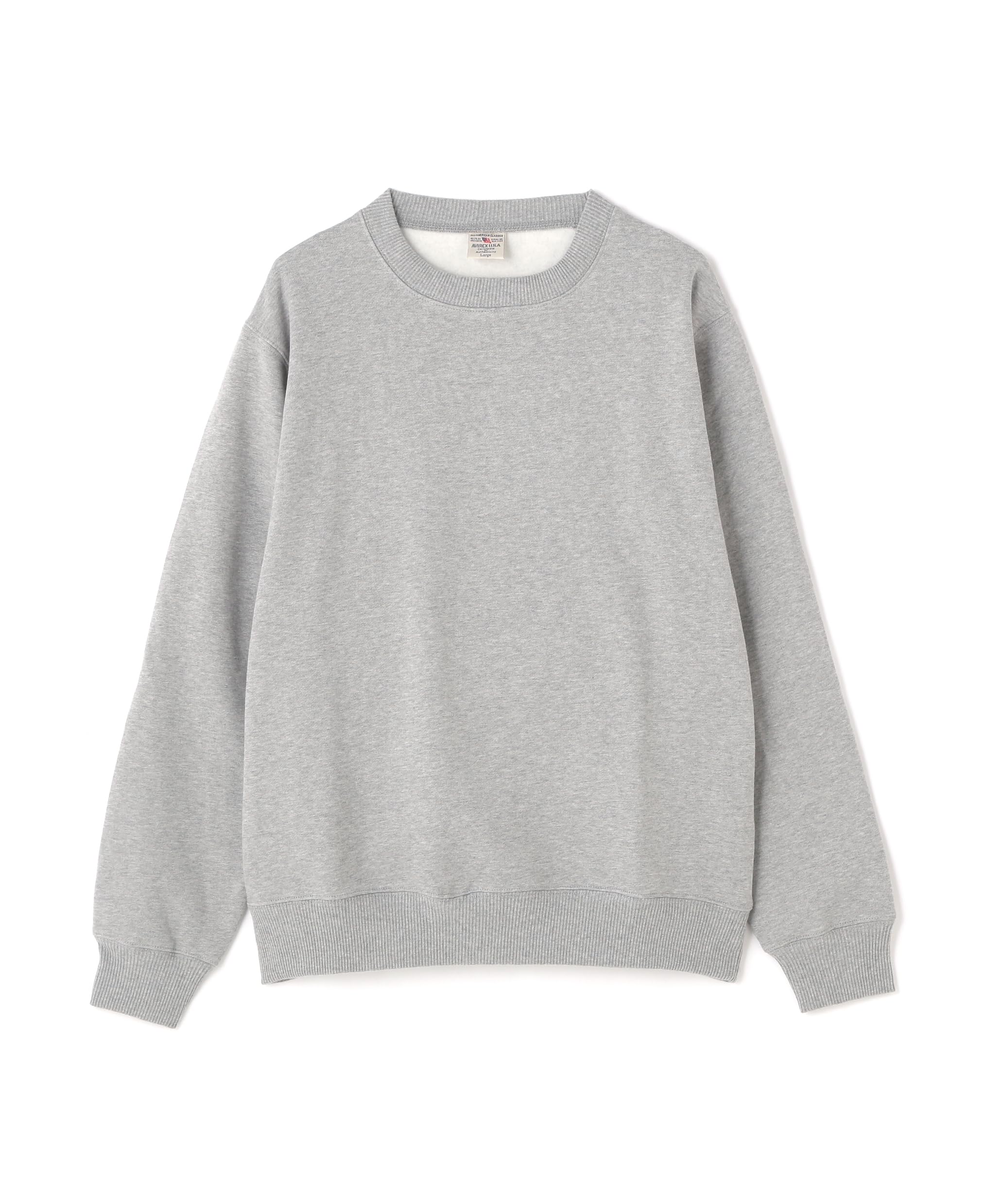 

AVIREX CREW NECK L/S SWEAT 783-3932002 men s XL 382 oxford