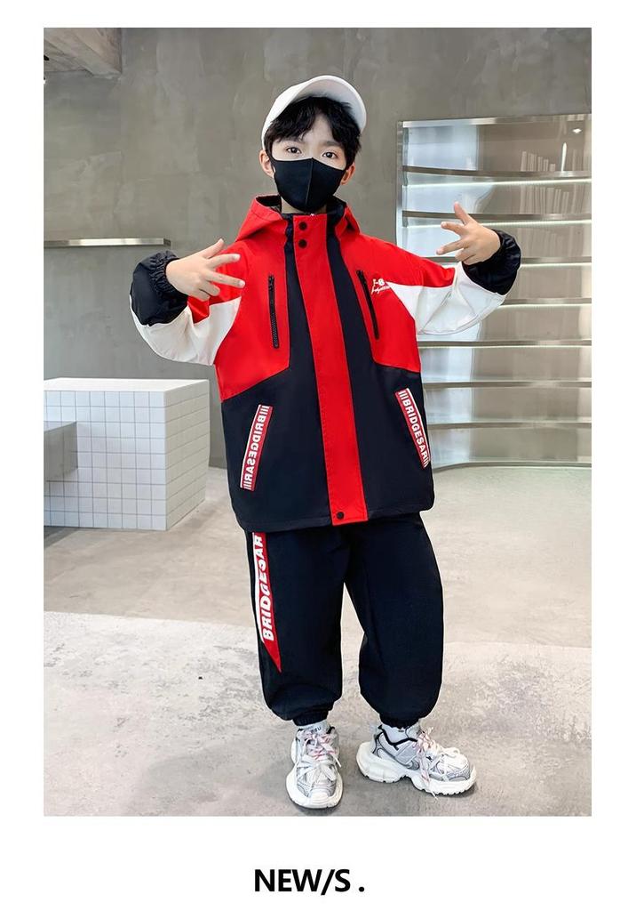 Boys' Trendy Cool Set - 2025 Spring and Autumn Sportswear for Big Kids