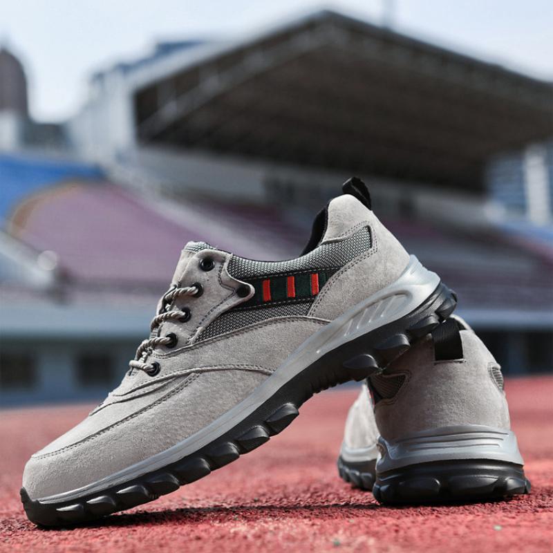 New Shoes for Men Genuine Leather Casual Sneaker Mens Outdoor Sneakers Mountaineering Sneakers Shoes Zapatillas De Deporte