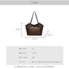 Casual bag women's large-capacity new autumn and winter versatile retro shoulder bag is now popular commuter tote bag