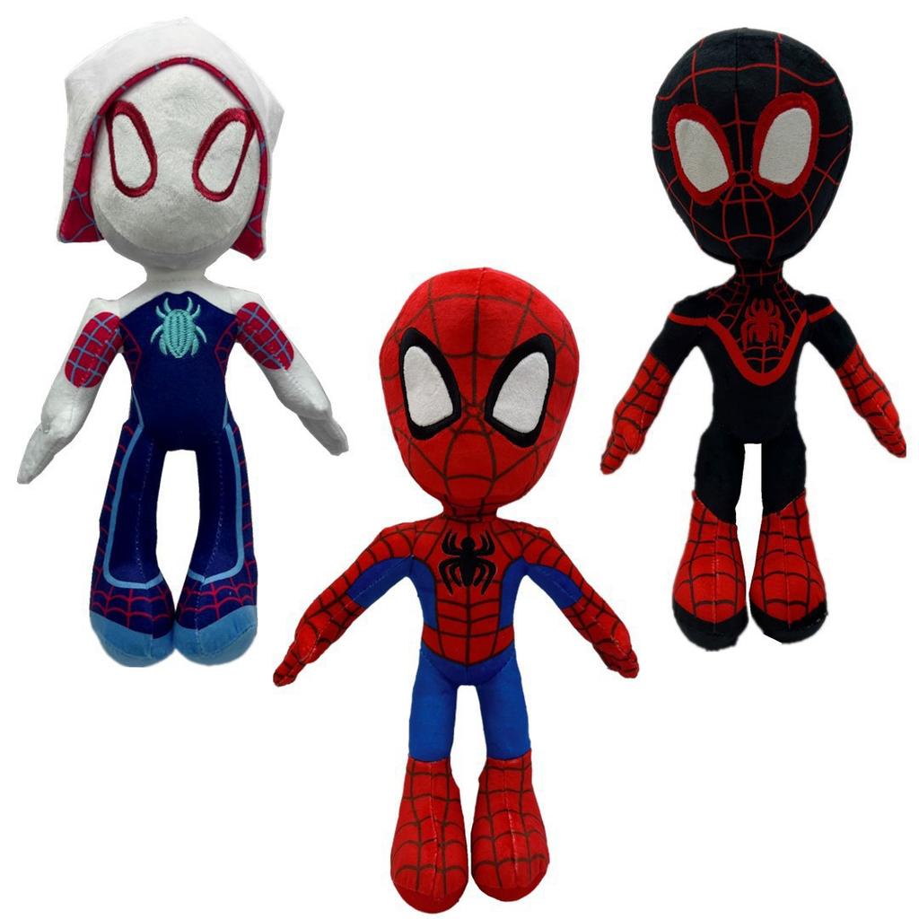Llavero Figura de Acción Spider-Man Universo Paralelo Spider-Venom Rojo Negro Blanco Juego de 4 Piezas