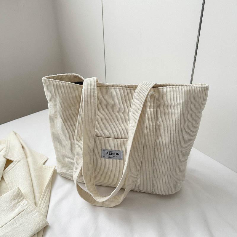 Fashionable Vintage Tote Bag For 2023 Fall Trendy Large Capacity Canvas Bag