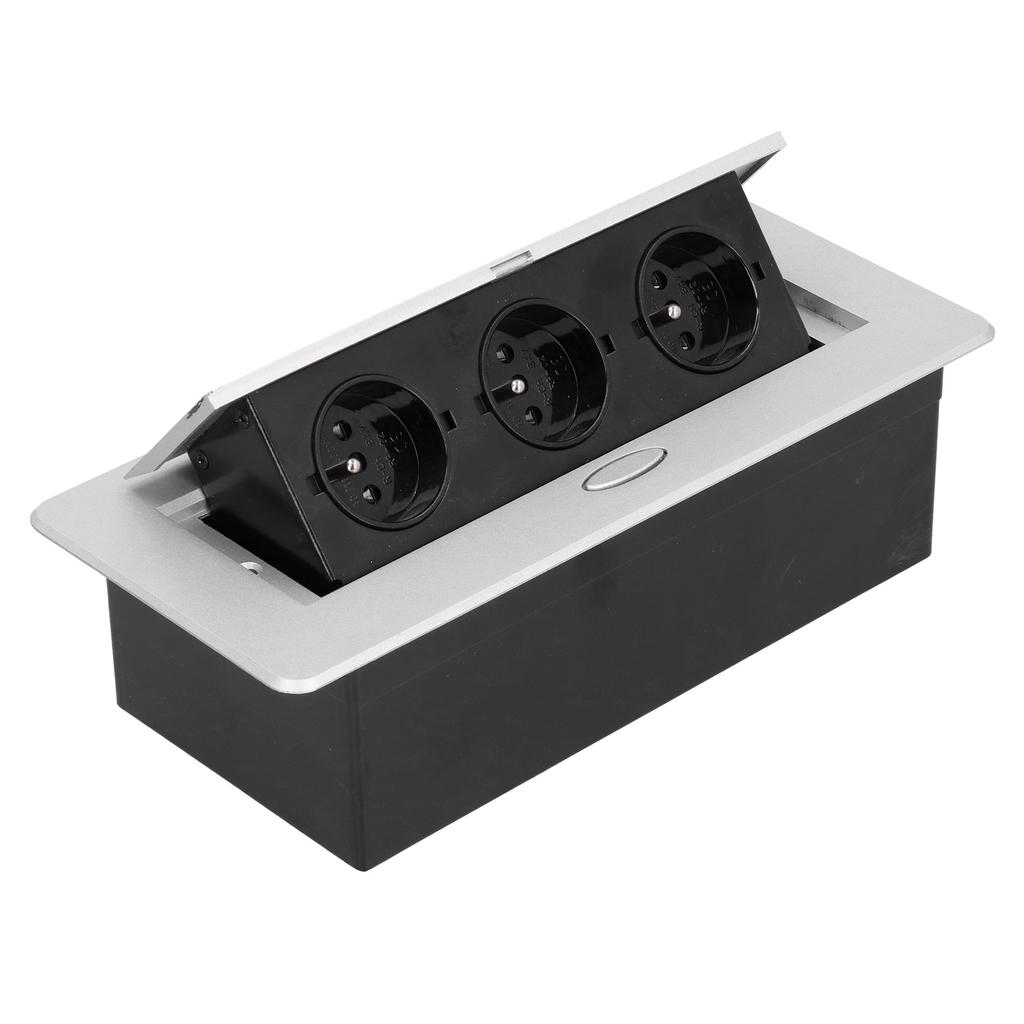 Steckdose 3?Steckdose Desktop Boden Einbau Elektrische Ladestation 16A10A