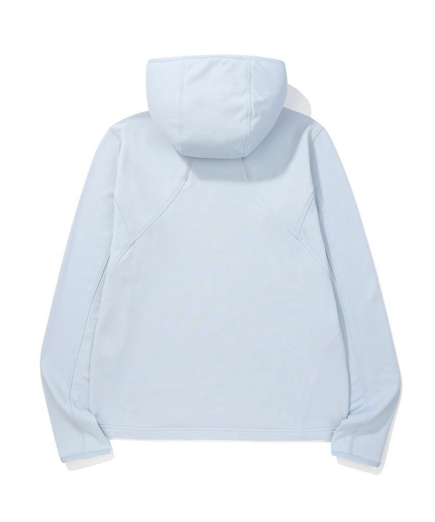 SIERRA DESIGNS W) Mendenhall Polartec Power Grid Slim Fit Hoodie L.Skyblue
