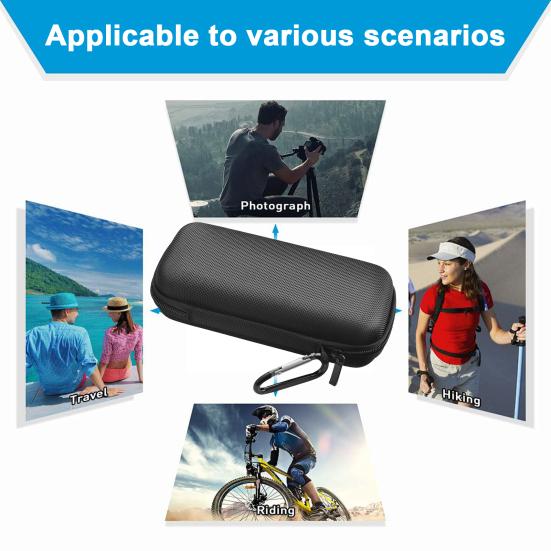 Action Camera Case for RICOH THETA Z1 360 Degrees Camera Portable EVA Hard Shell Camera
