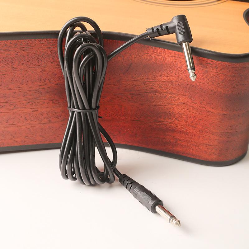 3m Colorful Noise-Reduction Guitar Cable for Electric, Bass, and Acoustic Instruments