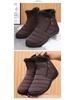Women's Winter Cotton Boots: Mid-Calf, Plus Velvet Lining, Thickened for Warmth, Comfortable Soft Sole, Outdoor Wear, Casual Cold Protection.