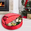 Storage Bag for Christmas trees Durable Tarp Material Zipper Sturdy Carry Handles for Seasonal Holiday Wreath Decorations