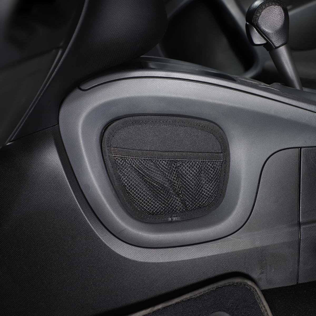 

Center Console Hanging Organizer Storage Bag Gear Shift Storage Bag Compatible with Mercedes Benz Smart 453 Fortwo Forfour 2016-2021 Car Side Pocket чёрный