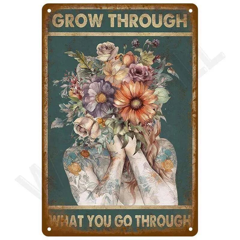 Vintage Metal Plate Tin Sign Retro Wall Art Home Decor Poster Garage Mural Aesthetic Room Bar Decoration 26T0104 26T0104