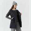 Autumn and Winter Fashion Clothing Cotton Clothing Women's Long Short-sleeved Padded and Thickened Slim Cotton Jacket Home Clothing Cotton 2410