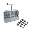2 Inch 4 Cell Seedling Greenhouse Garden Supplies Handheld Seedling Soil Block Maker Soils Blocking Tool Manual Soil Blocker