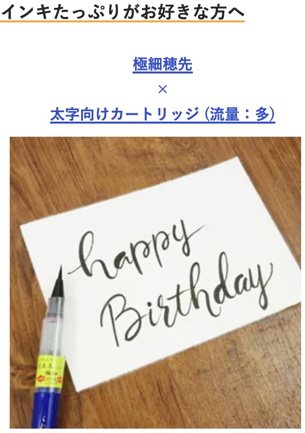 Kuretake Beautiful Calligraphy Pens Perfect King and Light Ink with Cartridge Compatibility Ideal for New and Kuretake brush pens are perfect for