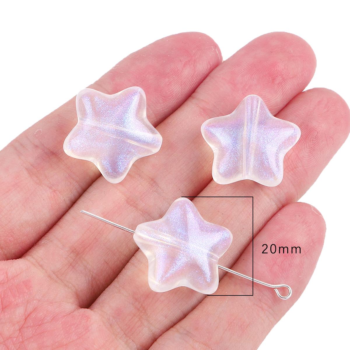 

20 г/пакет акриловые бусины кулон геометрические бусины свободные бусины-разделители для изготовления ювелирных изделий DIY браслеты ожерелье 20x20mm 11pcs