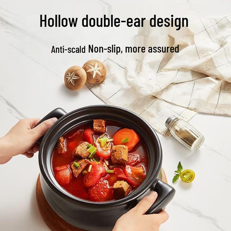 Chu Da Huang Lele Bear 2.8L Ceramic Stew Pot
