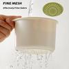 Creative Sink Hanging Strainer Basket Detachable Openable Bottom Cover Kitchen Garbage Filter Quickly Drain Food Wash Basket
