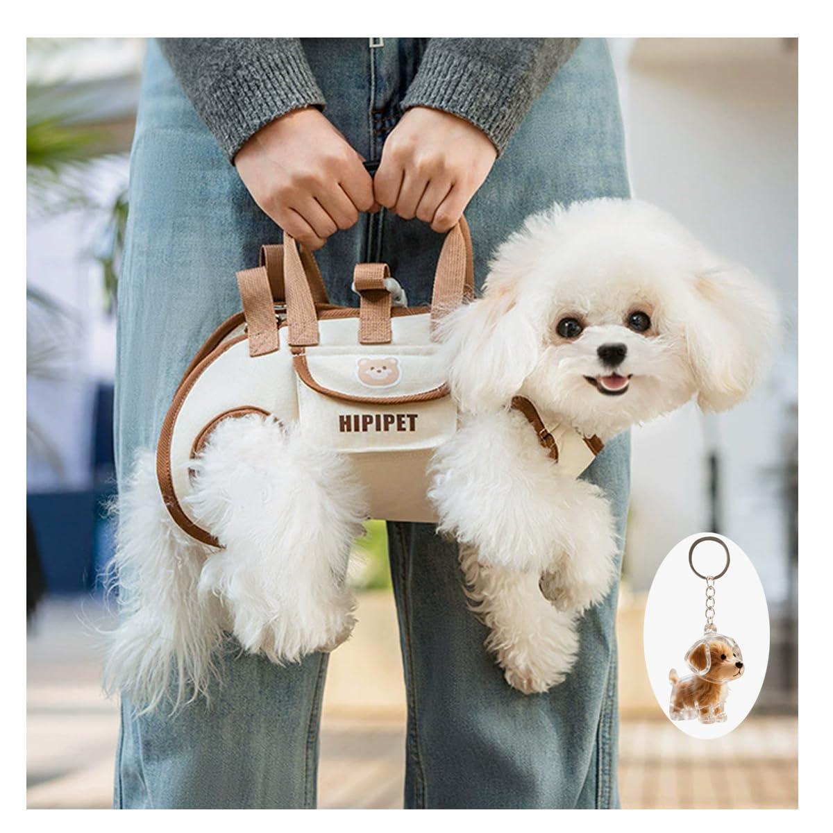 

Dog Walking Harness and Lead Set for Small and Medium Care Walking Cat and Dog Hair Retention Set Fits Harness, Non-Slip, Dogs, Harness, Aid, Bottle, бежевий