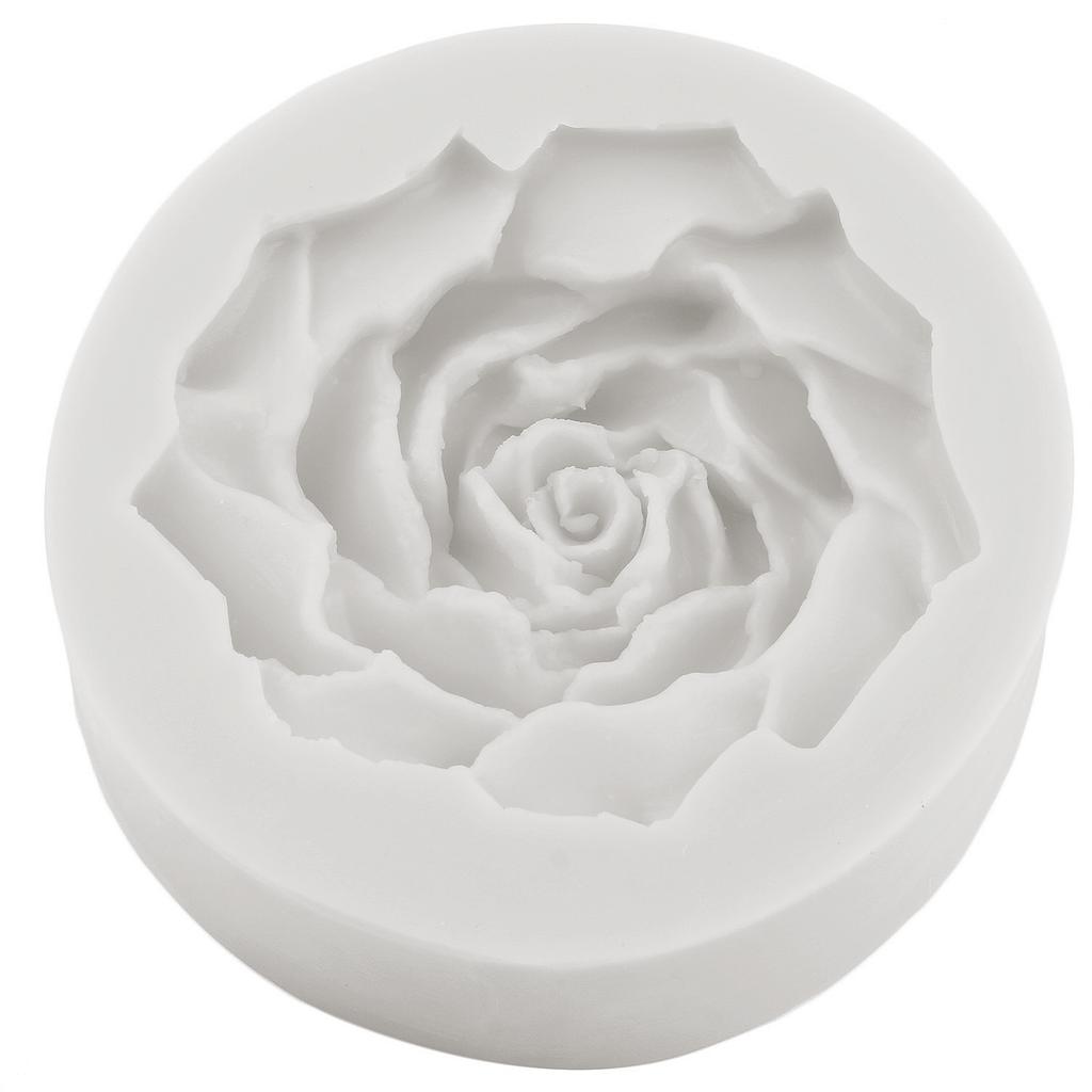 Şakayık Gülü Çiçeği Silikon Kalıp Kendin Yap El Sanatları Sabun Mum Kalıpları Fondant Kek Süsleme Aletleri Jöle Şeker Reçine Kil Kalıbı Çikolata Gumpaste Kalıpları