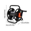 Efficient Organizer Hose Storage Reel Heavy Duty Sturdy Hose Manager Strong Load-bearing Capacity Space Saving Pipe Hose Reel