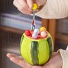 Decorative Watermelon Fruit Fork Set Cartoon Salad Fork Creative Dessert Cake Fork  BBQ