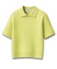 POLYGRAM Washable Cotton Cable Collar Half Knit - 4 Colors