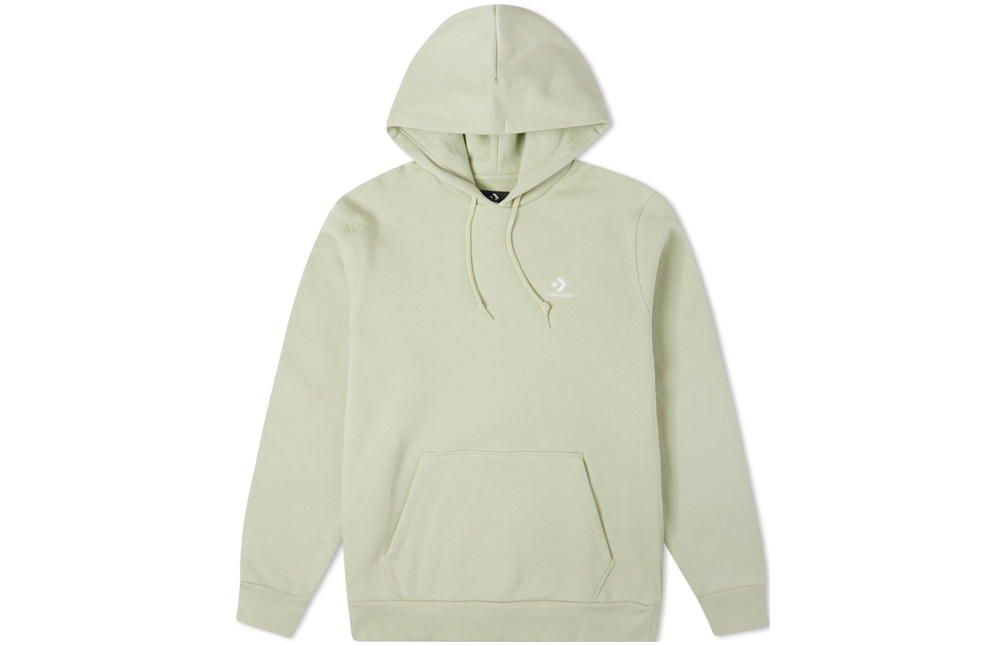 Converse Sweatshirts Men s Green Hooded Moderate Regular 10019923-A30 XXL