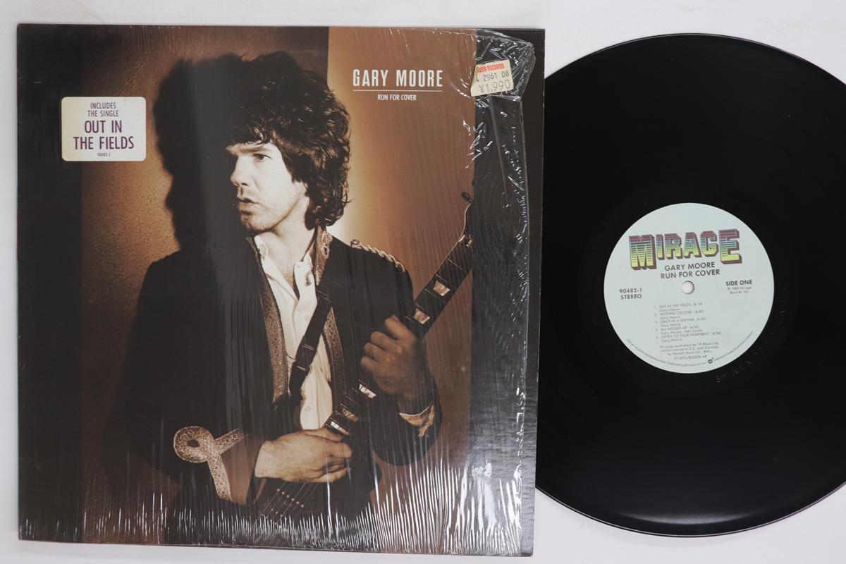 LP Record GARY MOORE  Run For Cover 904821 MIRAGE 1985 US Rock Used