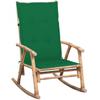 Day and Night - Day and Night Rocking Chair with Bamboo Cushion