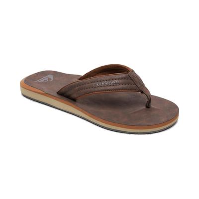 Carver Nubuck Flip-flops Brown