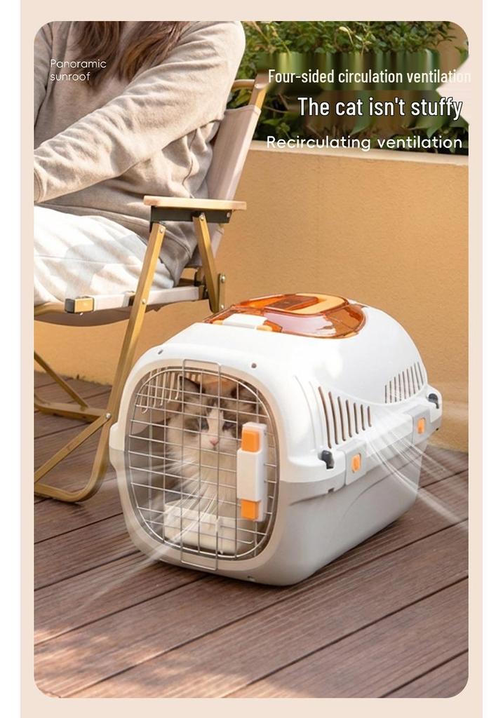 Portable Outdoor Large-Capacity Cat Carrier Bag