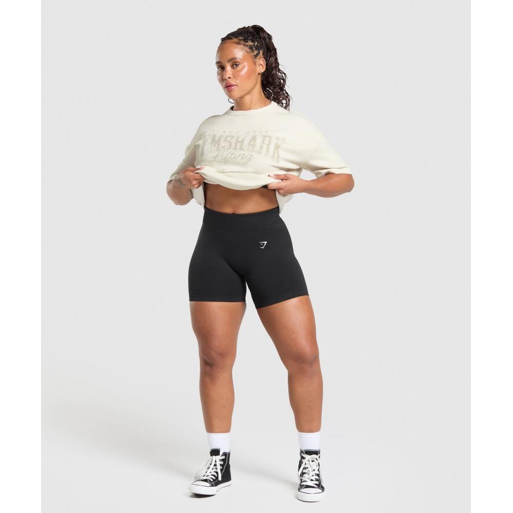 Gymshark Lifting Oversized Pump Cover Oat White B3c1q Wc1v