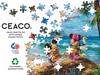 Ceaco - Thomas Kinkade - Disney - Mickey & Minnie In Hawaii - 1000 Piece Jigsaw Puzzle