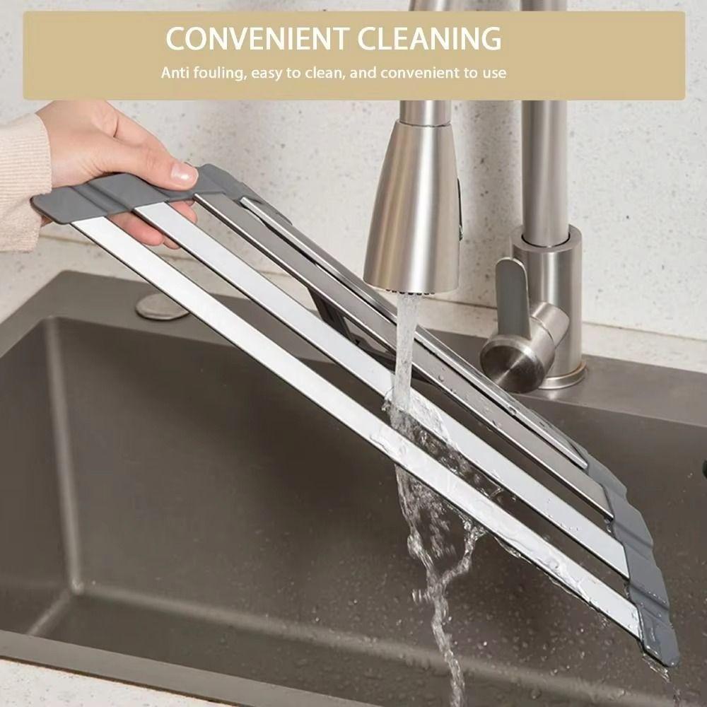 Sturdy Sink Storage Rack Wear-resistant Water Filter Long Lasting Storage Rack Organizer  Kitchen