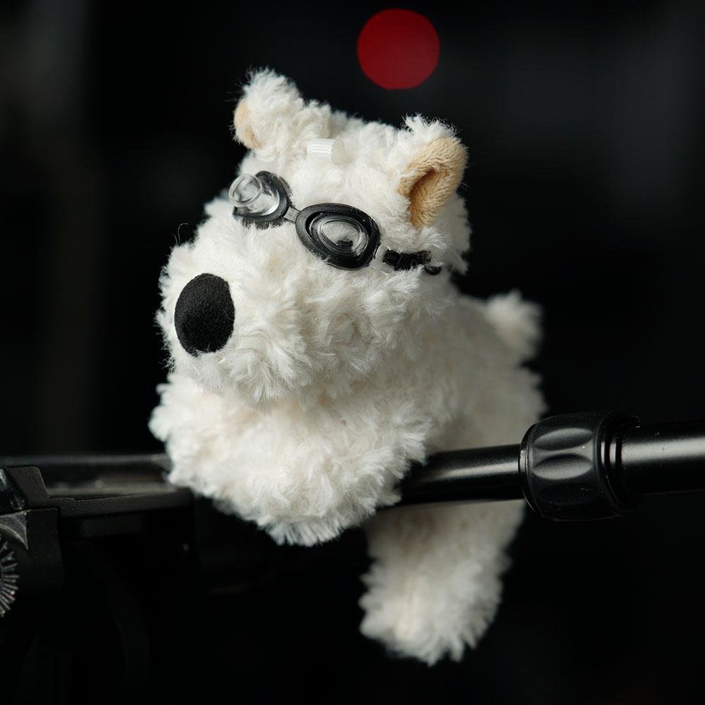 Cartoon Plush Car Wiper Turn Signal Switch Decoration,kawaii Dog Car Wiper Doll Vivid Toy Car Interior Accessories