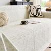 Ice silk summer sofa cover fabric cushion sofa cushion anti-slip cat scratch cover cover