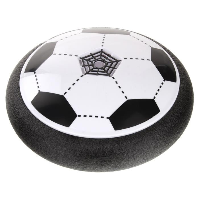 Flying Ball Hoverball Puck Cushion Disc Ball Game - Black