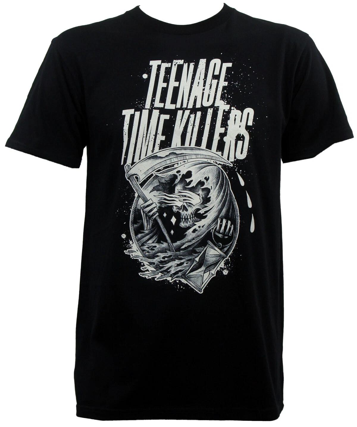 TEENAGE TIME KILLERS Band Reaper Slim-Fit T-Shirt S M L XL 2XL NEW XL