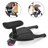 Adaptador de Pedal para Carrinho de Bebê Gêmeos Acessório para Carrinho Reboque Auxiliar para Segundo Filho Scooter para Gêmeos Prancha de Pé com Assento