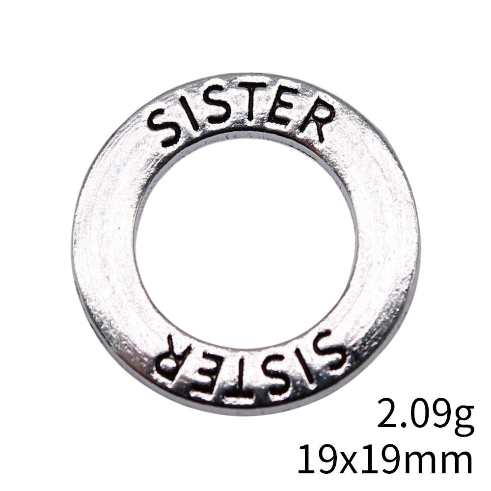 Christmas Decorations Jewelry Findings Hollow Circle Connector Accessories Parts Audience Accessories For Women Necklace And Earrings