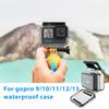Underwater Diving Cover With Dive Filters Buoyancy Rod For Gopro 12 11 10 9 Diving Protective Cover Lens Filter