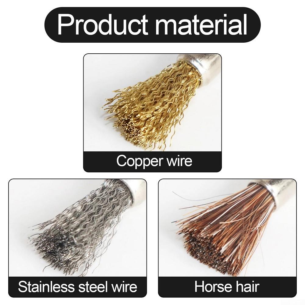 Wheel Brush 100mm Steel Wire 100mm Steel Wire Cleaning Cleaning Tool Home Rust