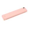 A4 Paper Mini Printer Bluetooth Connection Inkless Thermal Printing Machine Battery Powered 90 Sheets Capacity Pink