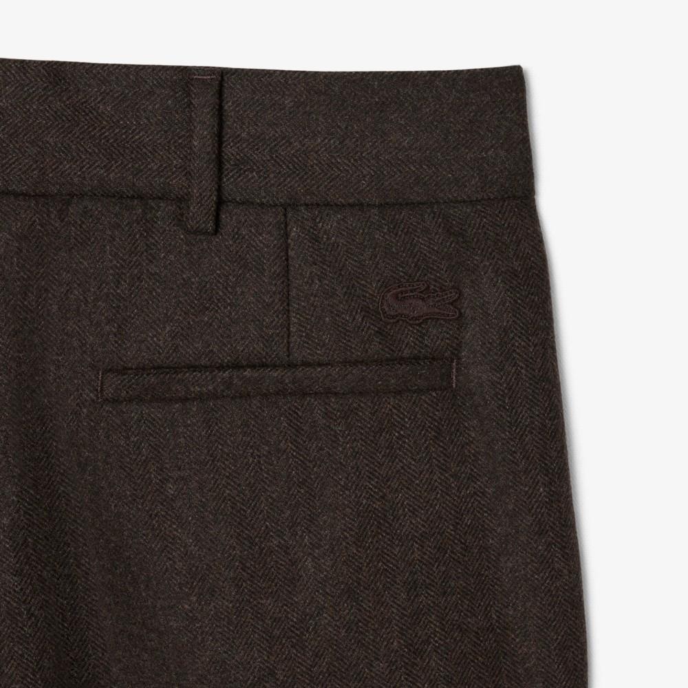 [Lacoste] Men's Straight Fit Wool Pants HH9228-55NZCY