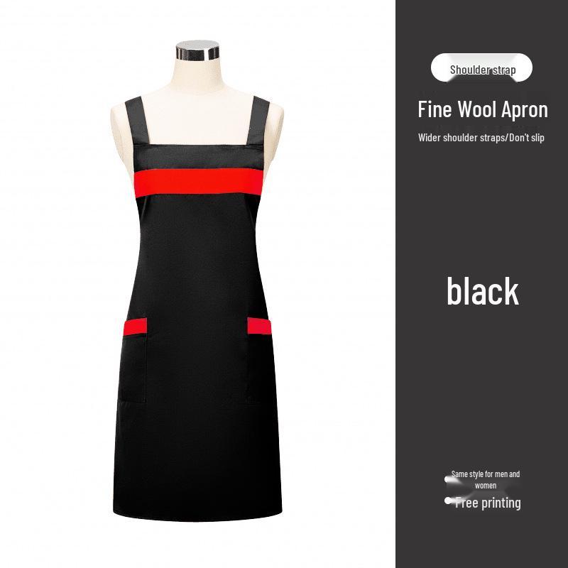 Waterproof Logo Apron for Catering, Coffee Shops, and Florists - Women's Waist Apron